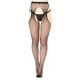 Open Horse Tights Fishnet Suspender Tights