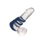 Rechargeable Triple Cock Cage Vibrating Phallic Ring