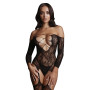 Women's jumpsuit Criss Cross Neck Bodystocking