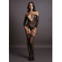 Women's jumpsuit Criss Cross Neck Bodystocking