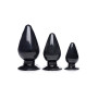 Plug anale kit Triple Cones set