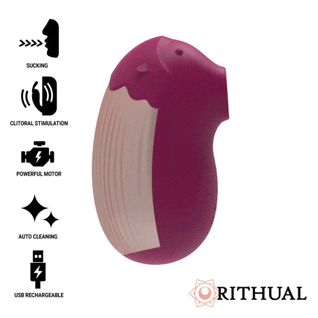 Clitoral suck RITHUAL SHUSHU NEW GENERATION CLITORIAL CERISE