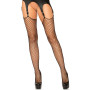 HOSIERY INDUSTRIAL NET BLACK FISHNET SOCKS