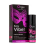 Gel lubrificante stimolante sexy vibe intense orgasm orgie