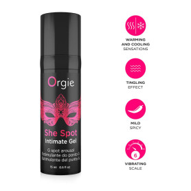 Gel she spot intimate orgie 15 ml