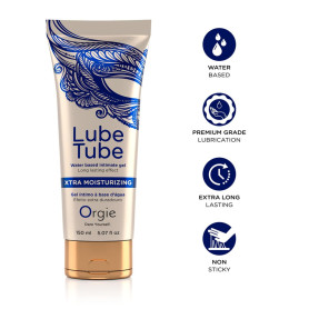 Water based lubricant lube tube xtra 150 ml orgie