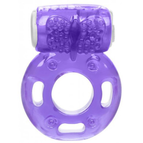 Anello fallico vibrante Vibrating Ring viola