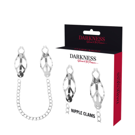 Nipple pliers DARKNESS NIPPLE CLAMPS WITH CHAIN