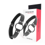 Sadomasochistic bite DARKNESS BLACK GAG RING