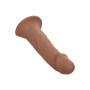Phallic sheath with harness Life-Like Extension W Harness brown