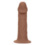 Phallic sheath with harness Life-Like Extension W Harness brown