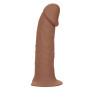 Phallic sheath with harness Life-Like Extension W Harness brown