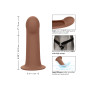 Phallic sheath with harness Extension W Harness brown