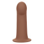 Phallic sheath with harness Extension W Harness brown