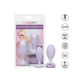plug kit First Time Crystal Booty Duo purple