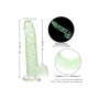 do it with suction cup I Leaf Dick Glow Dildo