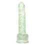 fallo con ventosa I Leaf Dick Glow Dildo