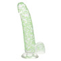 do it with suction cup I Leaf Dick Glow Dildo