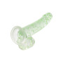 do it with suction cup I Leaf Dick Glow Dildo