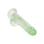 fallo con ventosa I Leaf Dick Glow Dildo