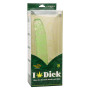 fallo con ventosa I Leaf Dick Glow Dildo