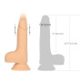 dildo with suction 6.5" Thrusting Dong RC