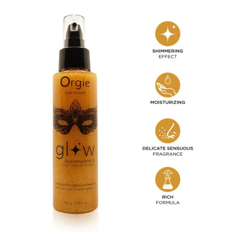 Olio corpo con brillantini GLOW SHIMMERING BODY OIL