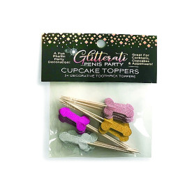 Glitterati Penis Cupcake Set