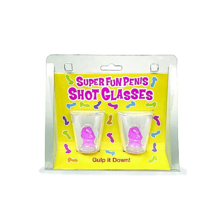 Super Fun Penis Shot Glasses Set of 2