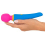 Vibratore wand in silicone wand vibrator