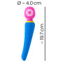 Vibratore wand in silicone wand vibrator