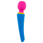 Vibratore wand in silicone wand vibrator