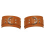 Leather Wrist Cuffs