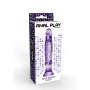 Realistic phallus with suction cup Anal Starter 6 Inch purple