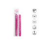 Fallo realistico doppio Size Queen Double Dong 17 Inch pink