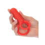 Double vibrating phallic ring Vertical Dual Enhancer