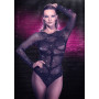 Women's bodysuit with rhinestones  Long Sleeve Bodysuit