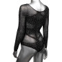 Women's bodysuit with rhinestones  Long Sleeve Bodysuit