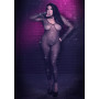 Tutina erotica donna Crotchless Bodystocking XL/3XL