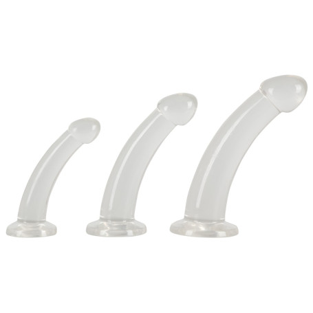 Anal phallus with suction cup kit Anal Training Set
