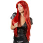 Long red wig