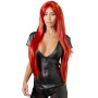 Long red wig