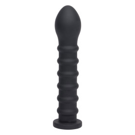 Sex machine accessory phallus Ribbed Dong Easy-Lock 19 cm