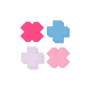 copy of Cross-shaped nipple covers Pasties Cross I Assort 4 Pair