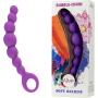 Fallo anale in silicone plug butt Bubble chain Lilla