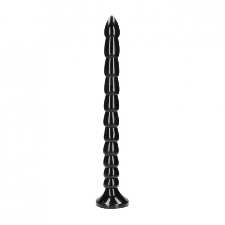 Fallo anale con ventosa Stacked Anal Snake 16''/ 40 cm Black