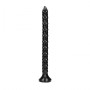 Fallo anale con ventosa Scaled Anal Snake 16''/ 40 cm Black