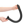 Maxi Swirled Anal Snake - 20''/ 50 cm - Black