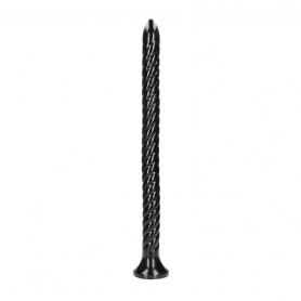 Fallo anale maxi Swirled Anal Snake - 20''/ 50 cm - Black