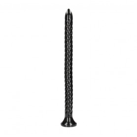 Maxi Swirled Anal Snake - 20''/ 50 cm - Black